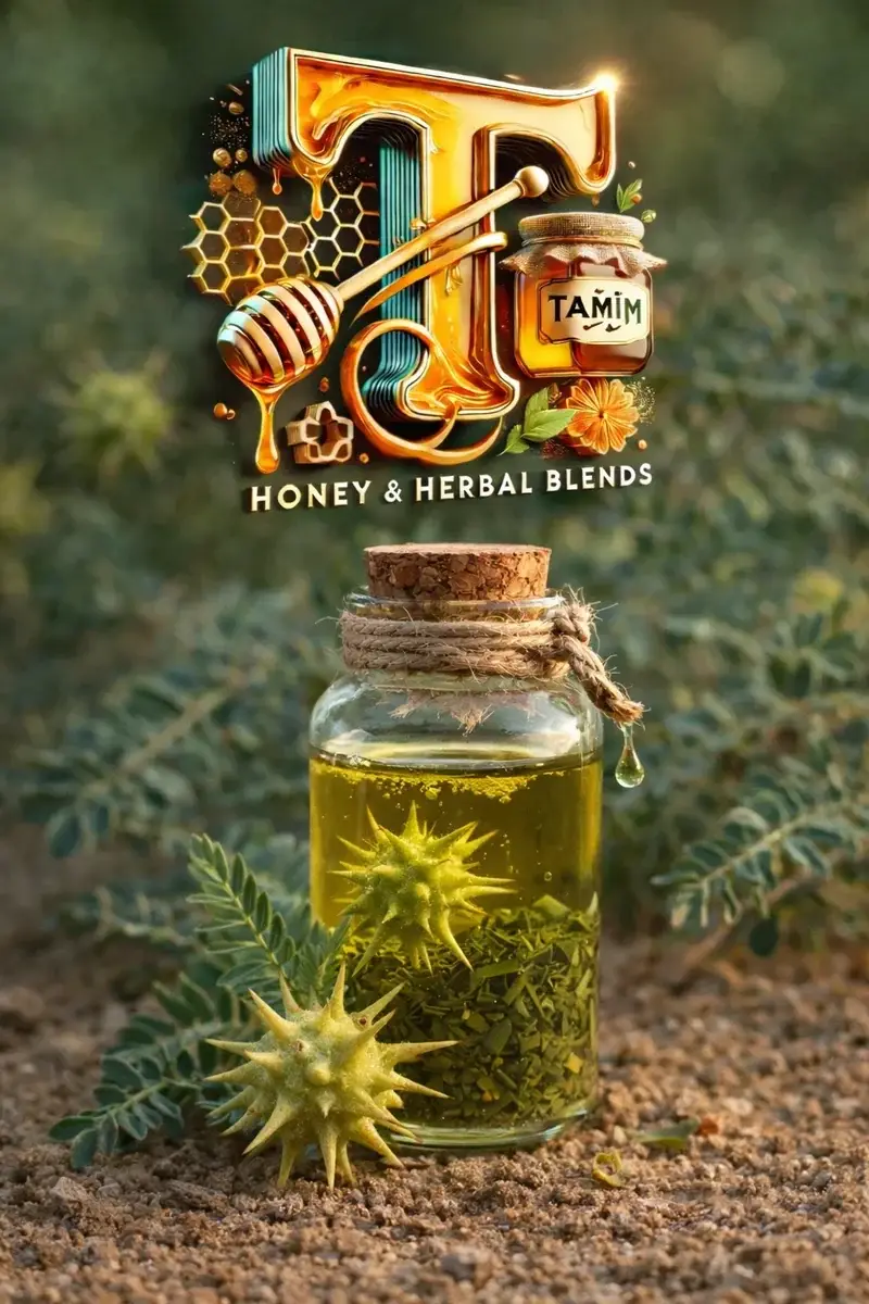 عشبه الحسك (بودر) - اعشاب طبيه طبيعي أصلي